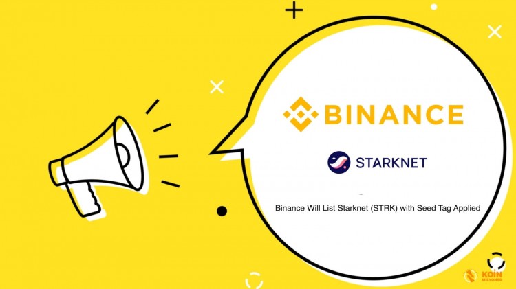 币安加密货币交易所上线Starknet（STRK）