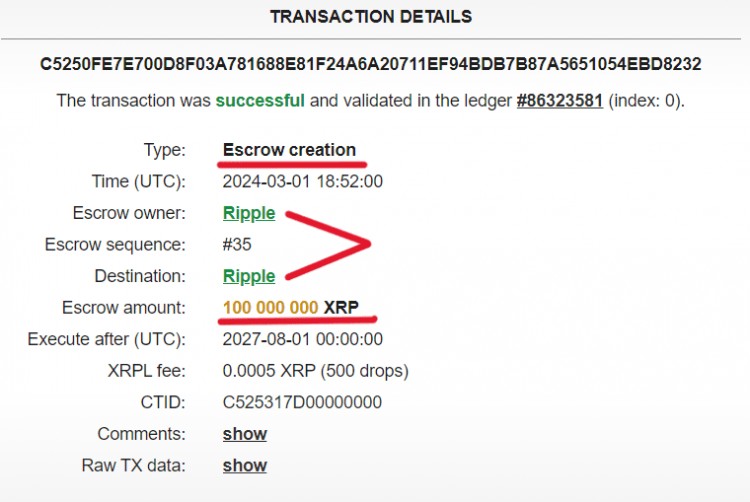 Ripple 锁定的惊人金额